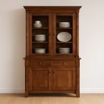 Tranquil Solid Wood Buffet and Hutch | Custom Buffet & Hutch 00-03