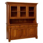 Tranquil Solid Wood Buffet and Hutch | Custom Buffet & Hutch 00-04