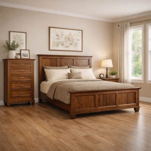 Algonquin Solid Wood Bedroom Set | Handcrafted Custom Bedroom Set 00-02