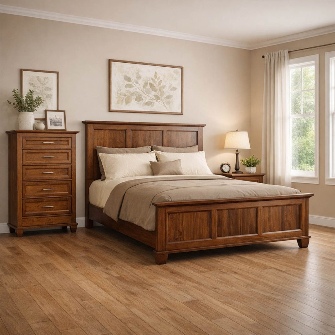 Algonquin Solid Wood Bedroom Set | Handcrafted Custom Bedroom Set 00-02