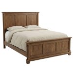 Tranquil Solid Wood Bed | Custom Handcrafted Bed 00-00
