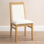 Monas Solid Wood Side Chair – Custom Modern Dining Chair 00-01