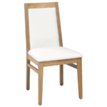 Monas Solid Wood Side Chair – Custom Modern Dining Chair 00-01