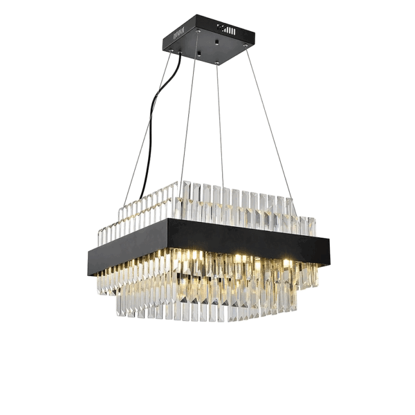 Black Belt Square Modern Lighting 01