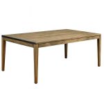 Van Gogh Solid Wood Leg Dining Table | Custom Modern Dining Table 0-00