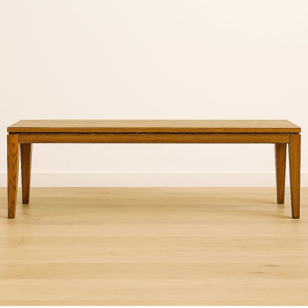 Van Gogh Solid Wood Modern Bench | Modern Entryway Seating 00-02