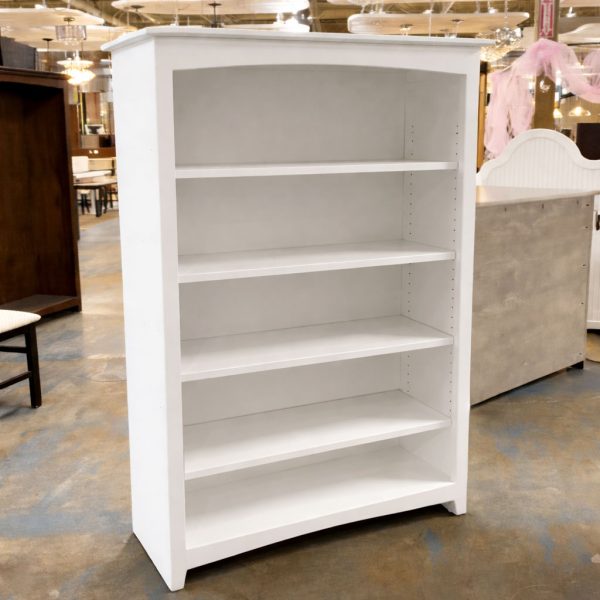 Fancy Solid Wood Bookcase | Handcrafted Custom Bookcase 04-01
