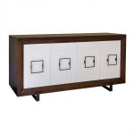 Cali Solid Wood Sideboard - Handcrafted Transition Buffet 00-0