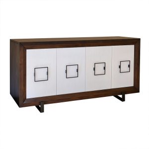 Cali Solid Wood Sideboard - Handcrafted Transition Buffet 00-0