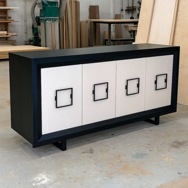 Cali Solid Wood Sideboard | Custom Transition Buffet 02-00