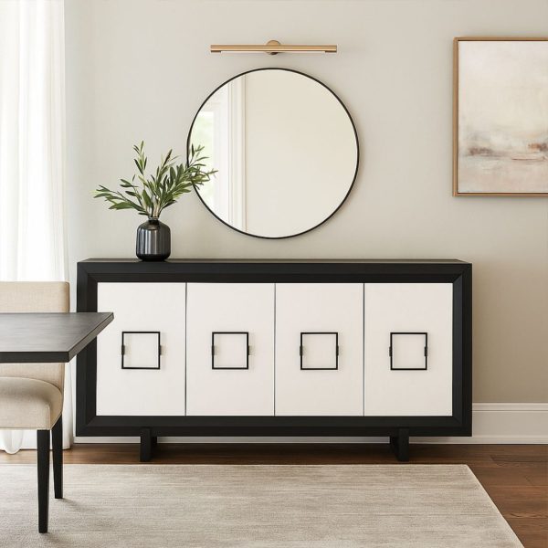 Cali Solid Wood Sideboard | Custom Transition Buffet 02-01
