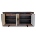 Cali Solid Wood Sideboard - Handcrafted Transition Buffet 02