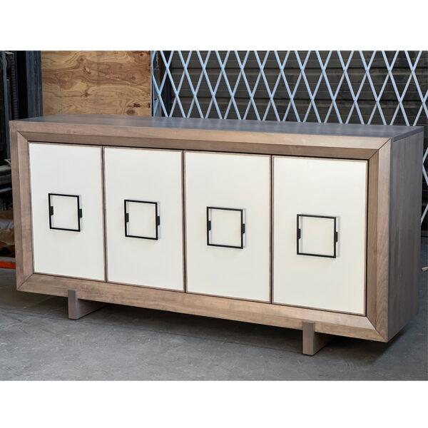 Cali Solid Wood Sideboard - Handcrafted Transition Buffet 06