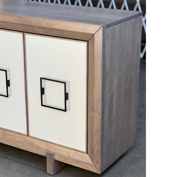 Cali Solid Wood Sideboard - Handcrafted Transition Buffet 07