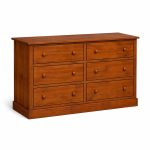 Marco Solid Wood Dresser with Mirror | Handcrafted Custom Dresser 00-0