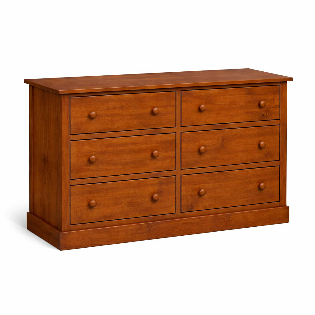 Marco Solid Wood Dresser with Mirror | Handcrafted Custom Dresser 00-0