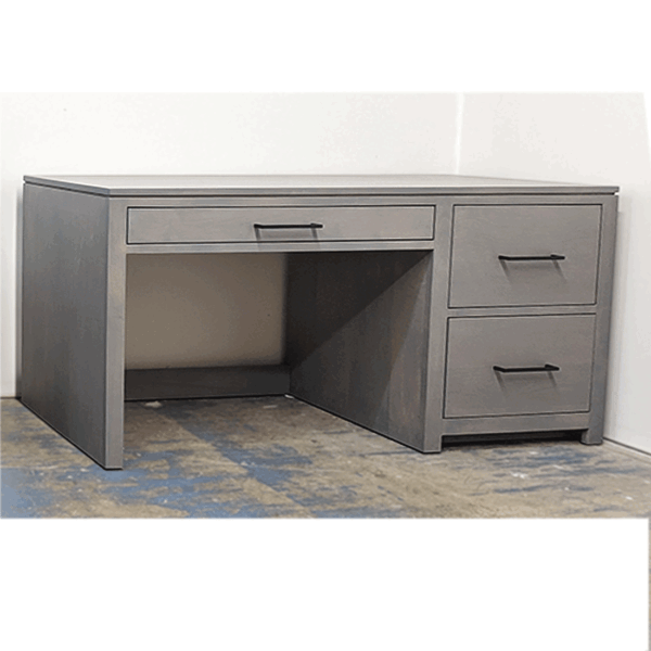 Newport Solid Wood Student Modern Desk 02-02