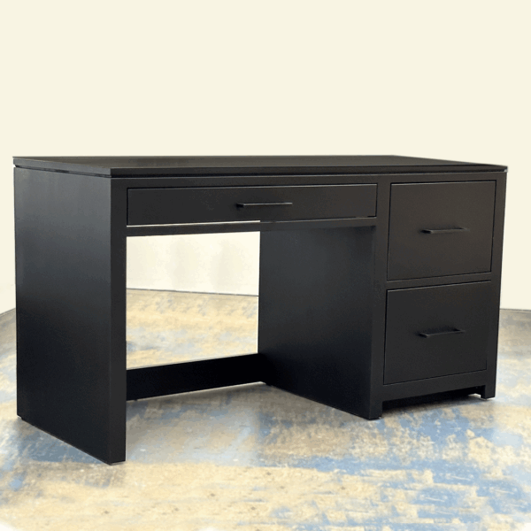 Newport Solid Wood Student Modern Desk | Minimal Office Desk 06-00