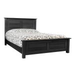 Hockley Solid Wood Bed | Handcrafted Panel Bed 00-01