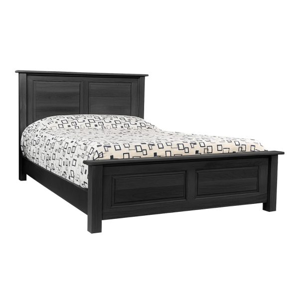 Hockley Solid Wood Bed | Handcrafted Panel Bed 00-01