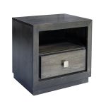 Hockley Solid Wood Nightstand | Handcrafted Custom Furniture 00-01