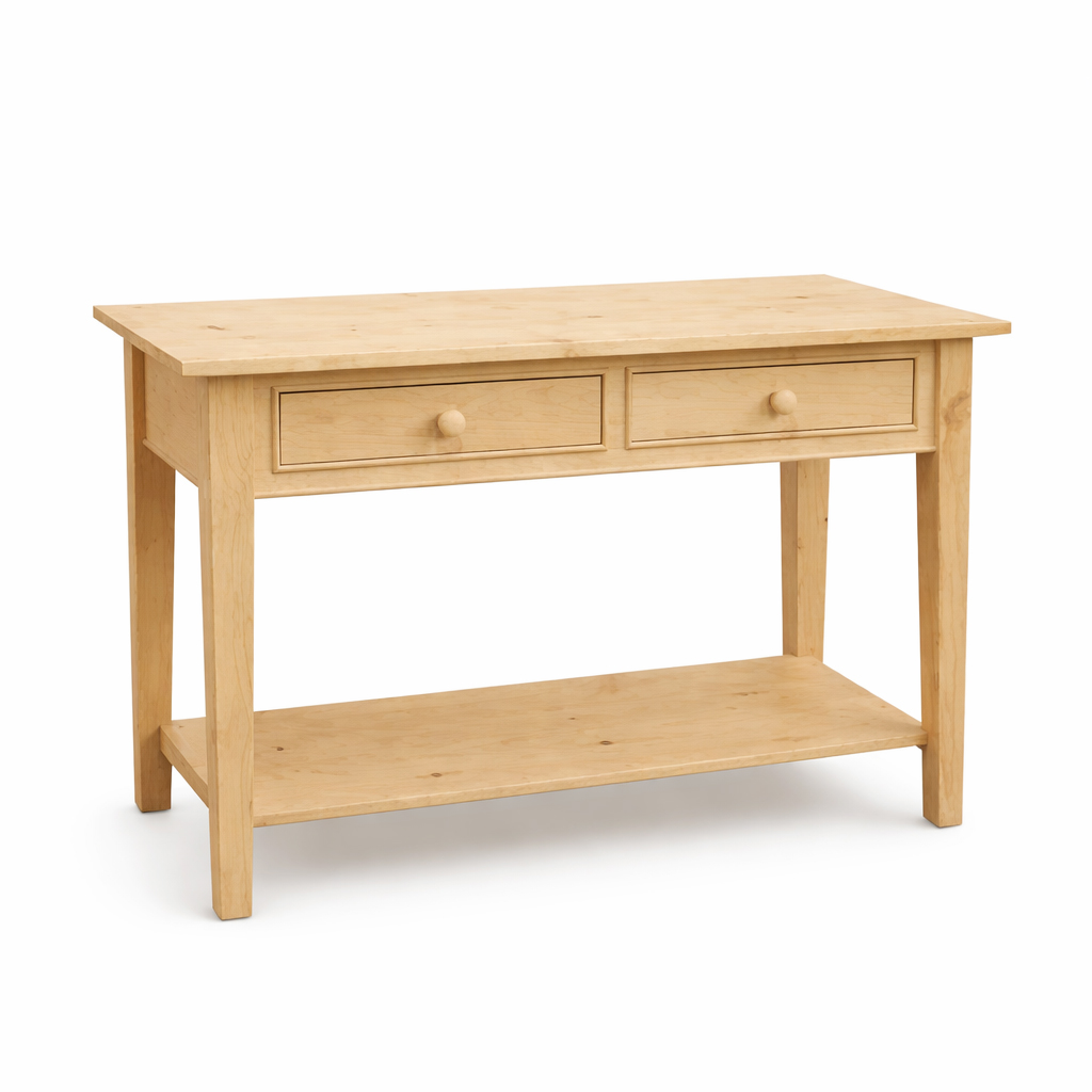 A-Series Solid Wood Sofa Table | Custom Hall Console 00-00