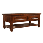 Algonquin Solid Wood Coffee Table | Handcrafted Custom Living Room Furniture-00-01