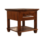Algonquin Solid Wood End Table | Modern Handcrafted Side Table 00-00