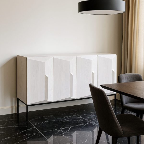 Apex Solid Wood Modern Sideboard | Custom Buffet 01-01