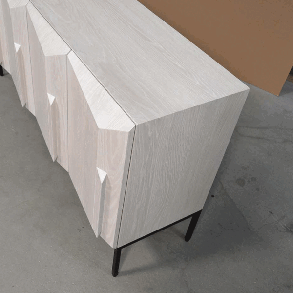 Apex Solid Wood Modern Sideboard 01-03