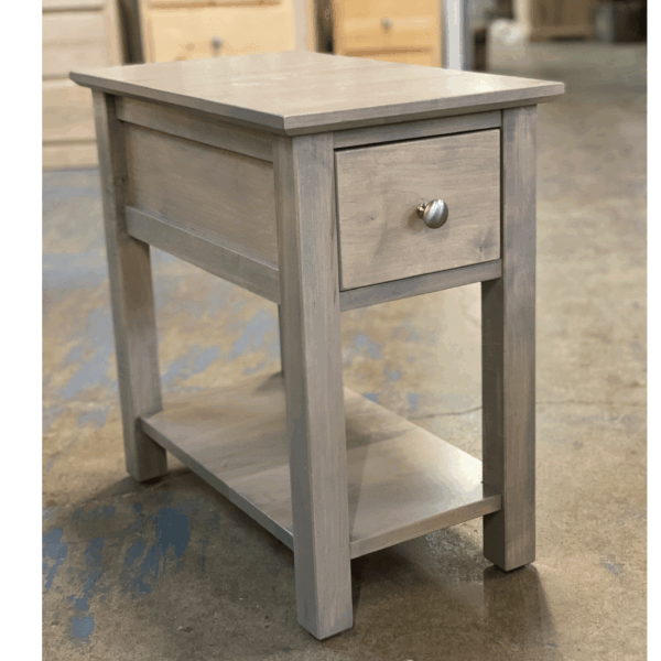 Bancroft Solid Wood Modern End Table 01-Custom Side Table