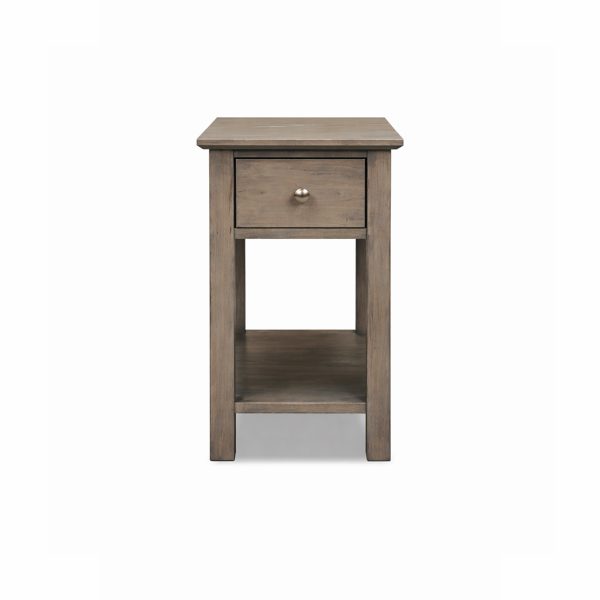 Bancroft Solid Wood Modern End Table | Custom Side Table 00-02