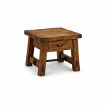 Brooklyn Solid Wood End Table – Handcrafted Side Table 00-00