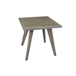 Hugo Solid Wood Mid-Century End Table | Custom Side Table 00-02