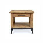 Mission Solid Wood Rustic Side Table | Custom End Table 00-01