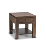 Newport Solid Wood Modern End Table – Custom Side Table 00-00
