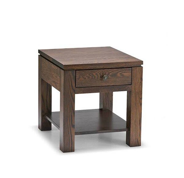 Newport Solid Wood Modern End Table – Custom Side Table 00-00