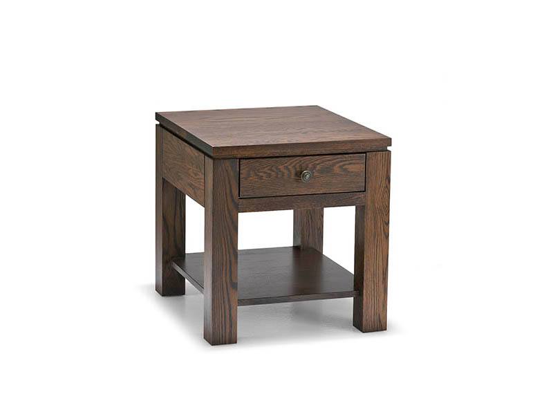 Newport Solid Wood Modern End Table – Custom Side Table 00-00