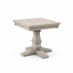 Mediterranean Solid Wood Side Table | Custom End Table 00-00