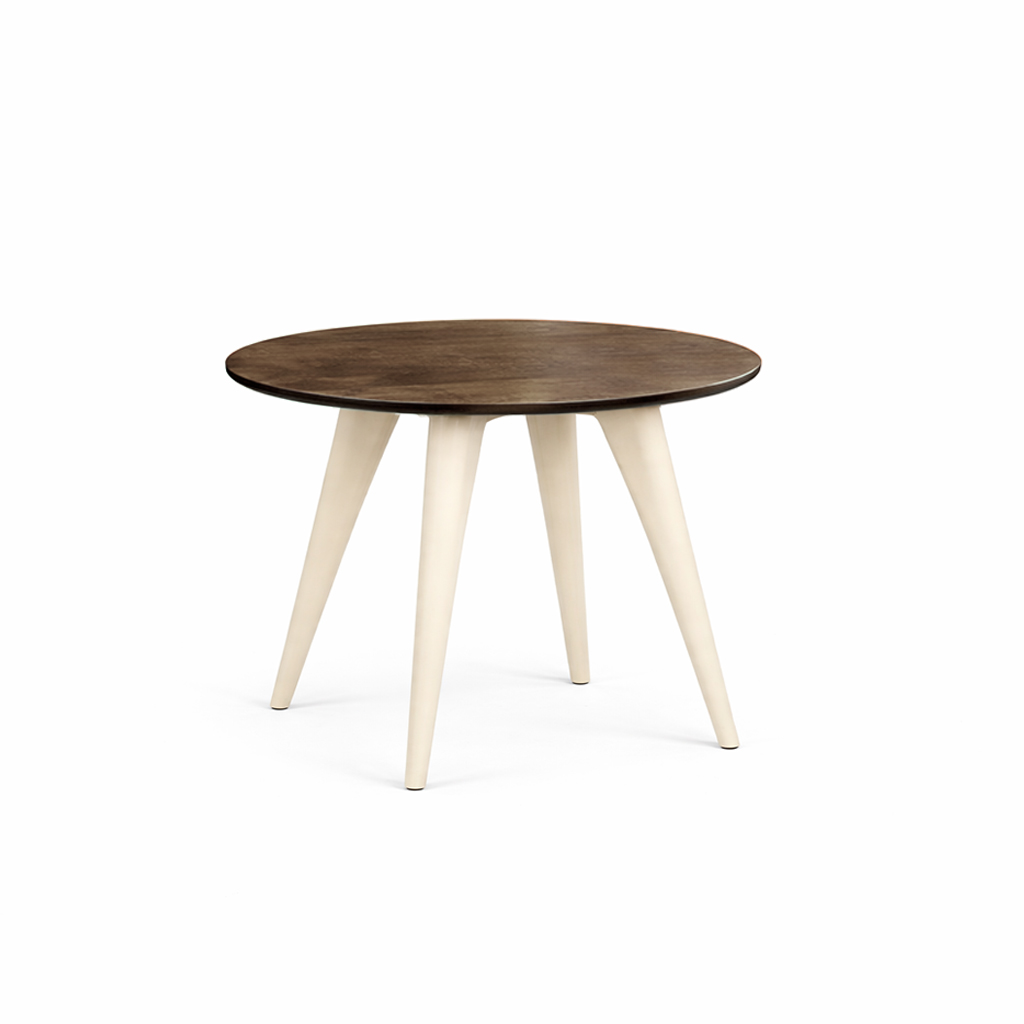 Mid-Century Modern End Table – Custom Solid Wood Side Table 0-00