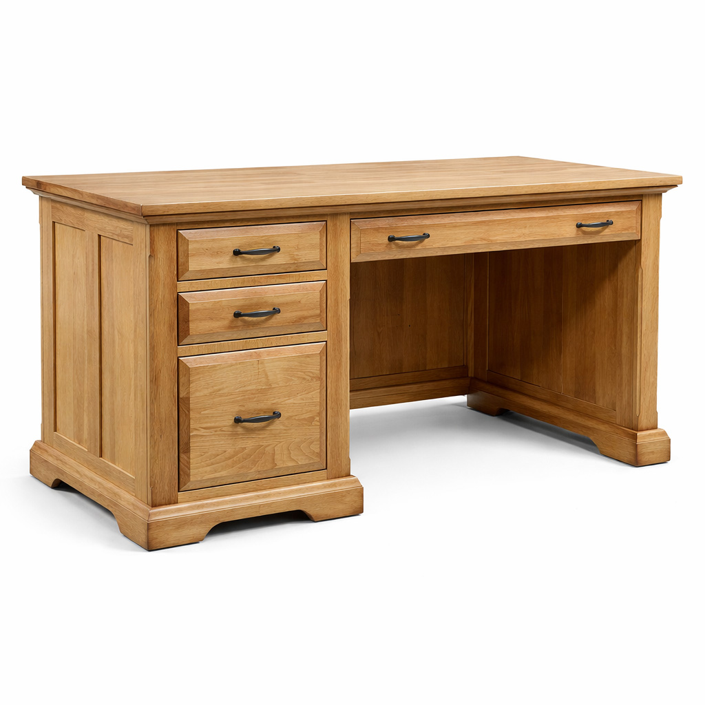 Chateau Solid wood Computer Desk | Custom Student Desk 00-00