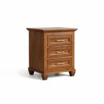 Algonquin Solid Wood Nightstand – Custom Handcrafted Bedside Table 00-00