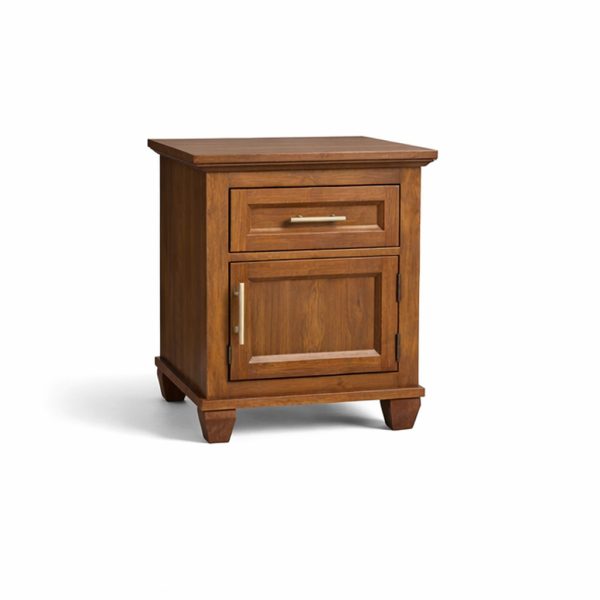 Algonquin Solid Wood Nightstand – Custom Handcrafted Bedside Table 00-03