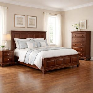Florentino Solid Wood Bedroom Set | Custom Furniture 00-02