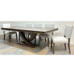 Boulevard solid wood modern dining table 04-03