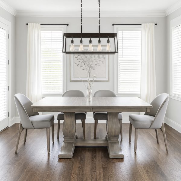 Madrid Solid Wood Dining Table | Canadian-Made Custom Table 01-03