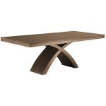 Fifth Avenue Solid Wood Dining Table | Custom Handmade Extendable Dining Table 00-0