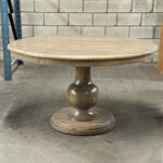 Dutchess Solid Wood Round Table | Handcrafted Modern table 02-01