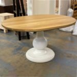 Dutchess Solid Wood Round Table | Handcrafted Modern table 04-03