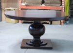 Dutchess Solid Wood Round Table | Handcrafted Modern table 06-01